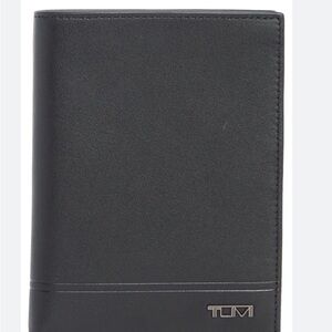 TUMI Leather Passport Wallet